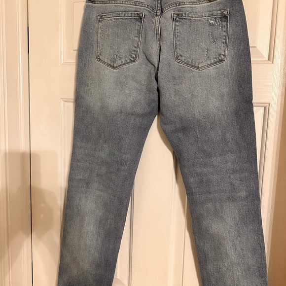 Kancan Mid Rise Boyfriend Jeans Size 7/27 worn once - Picture 2 of 6